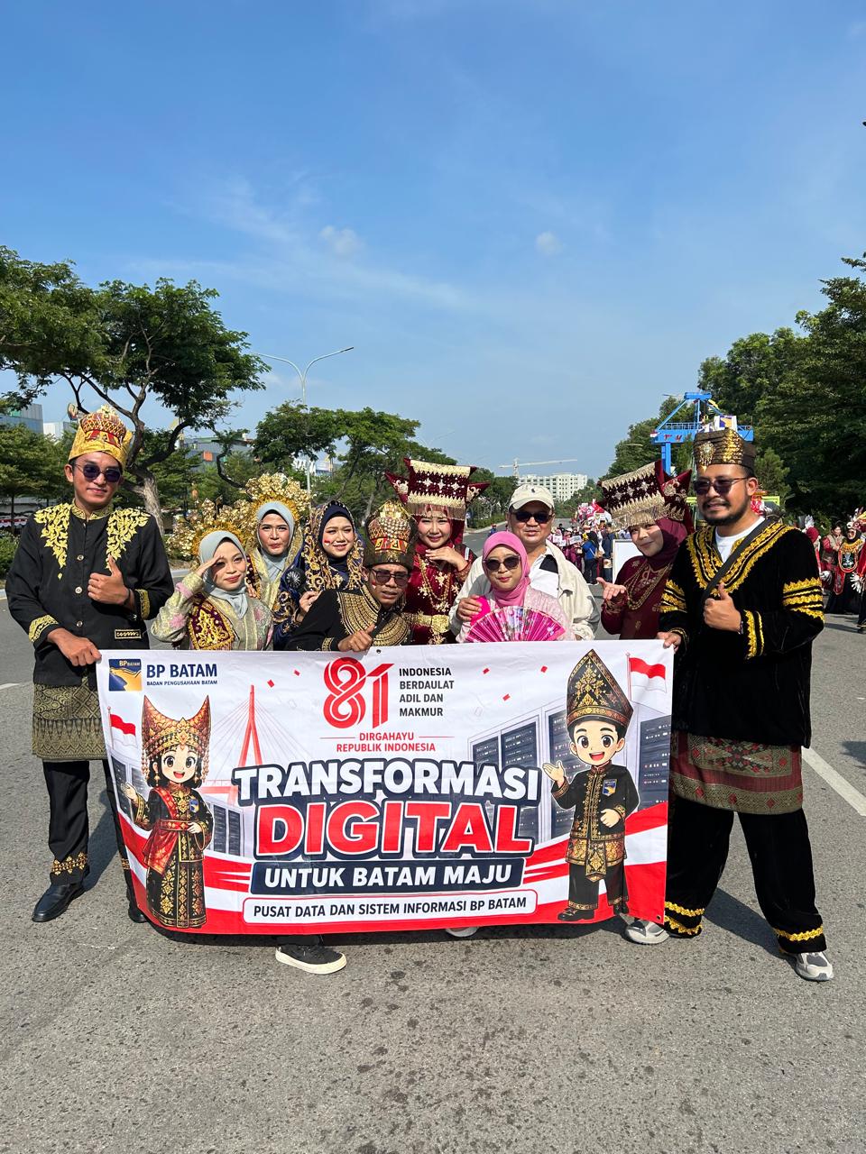 Indonesians celebrate the 81st Independence Day of the Republic of Indonesia.